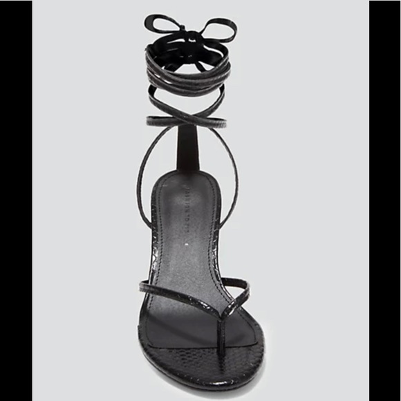 Fit To Figure Victoria Thong Heels size 10W NWOT - Picture 4 of 11